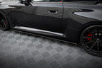 Maxton Design Street Pro Seitenschweller-Ansätze V.1 – Schwarz matt passend für BMW M2 G87