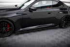 Maxton Design Street Pro Seitenschweller-Ansätze V.2 – Schwarz matt passend für BMW M2 G87