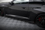 Maxton Design Street Pro Seitenschweller-Ansätze V.2 – Schwarz matt passend für BMW M2 G87