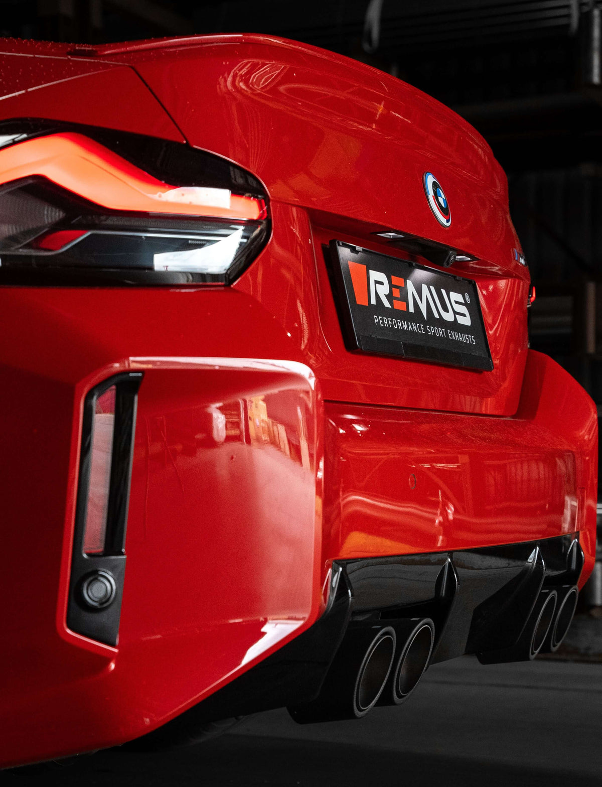 REMUS Sportauspuff (338/353 kW, mit OPF) passend für BMW M2 G87