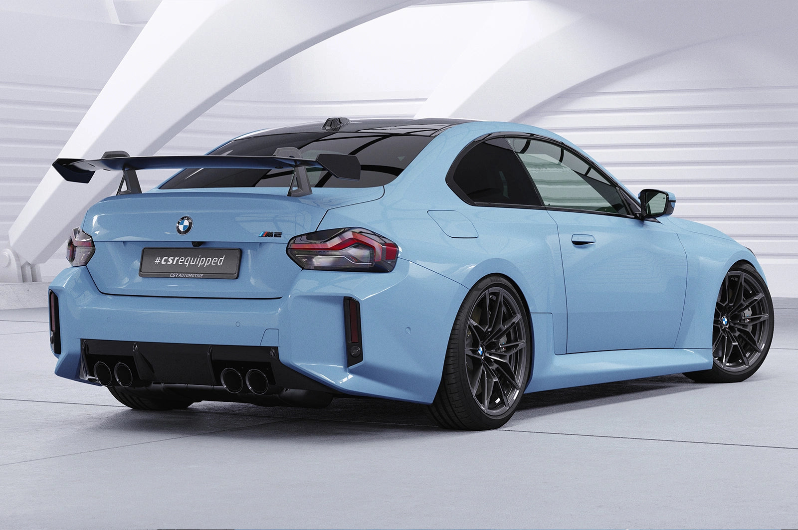 Schwanenhals Heckflügel mit ABE passend für BMW M2 G87 | G87Parts.de