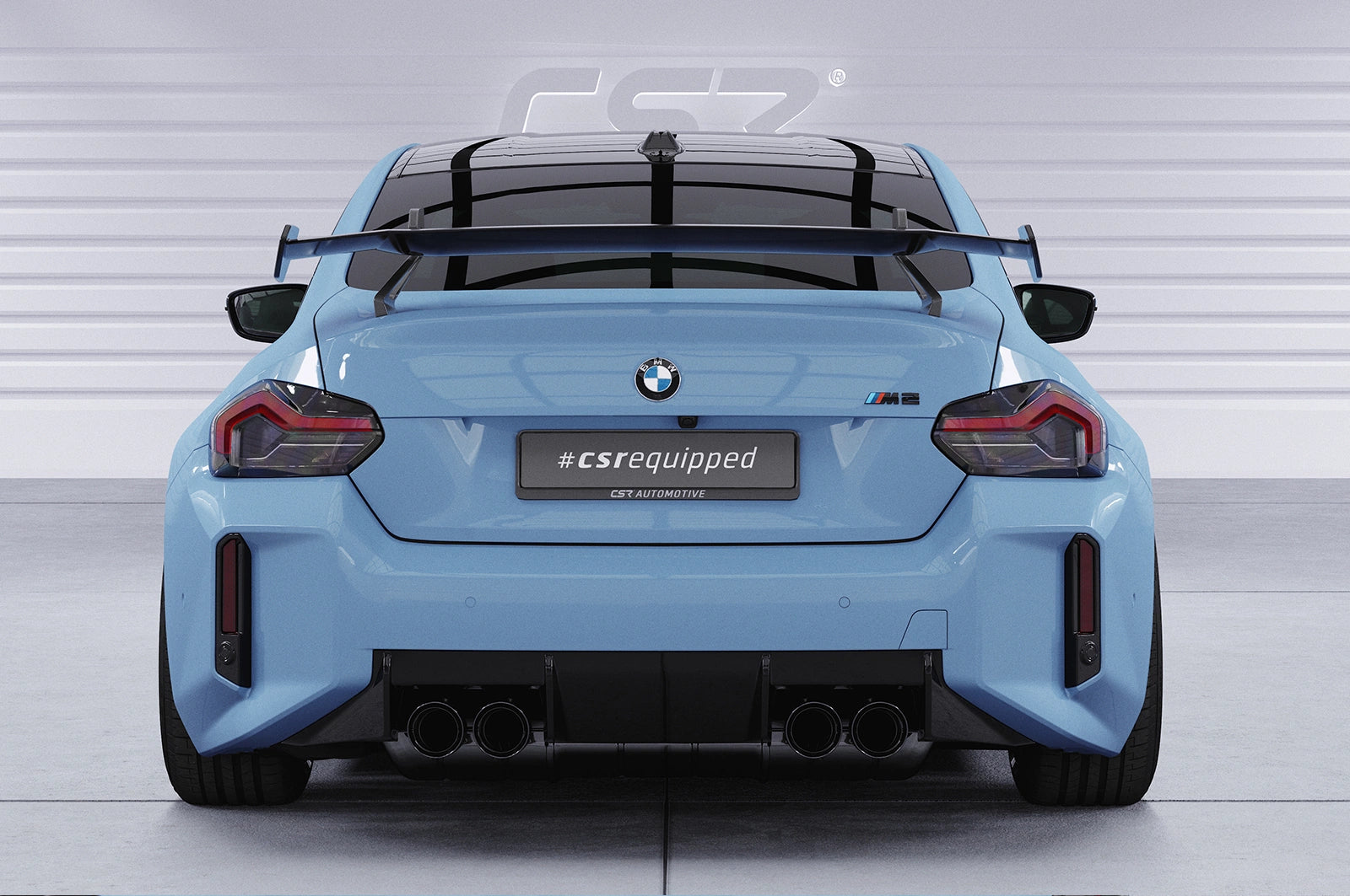 Schwanenhals Heckflügel mit ABE passend für BMW M2 G87 | G87Parts.de