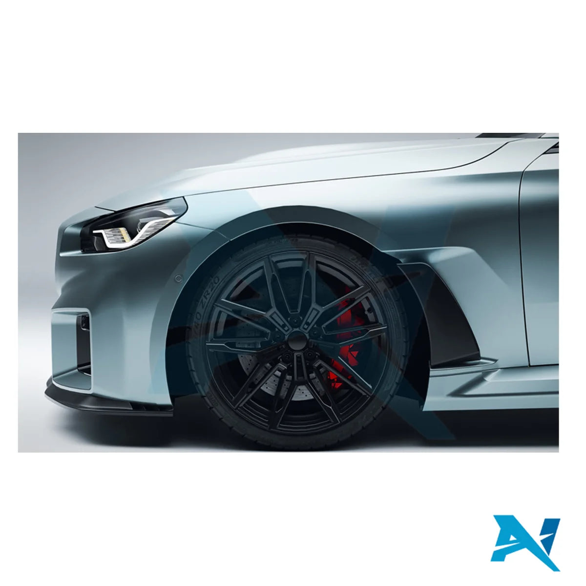 ALPHA-N Carbon Kotflügel Satz V2 mit Blades passend für BMW M2 G87 | G87Parts.de